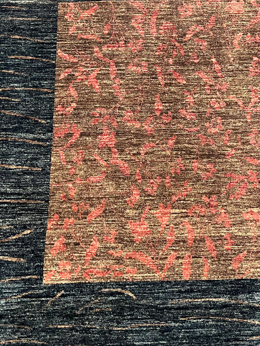 6'x9' Hand-Knotted Nepali Black/Red Area Rug – KB Rugs