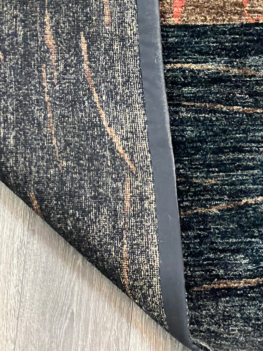 6'x9' Hand-Knotted Nepali Black/Red Area Rug – KB Rugs