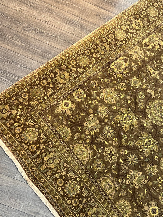 6’1x9’1 indo persian 100% wool area rug