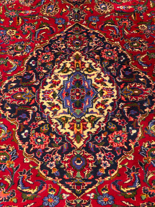 9'0X12’0 Persian Hand Knotted (Antique) 100% Wool Area rug