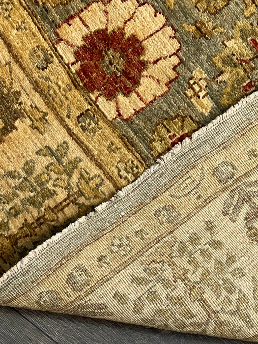 6’1x8’7 Ziegler 100% wool area rug