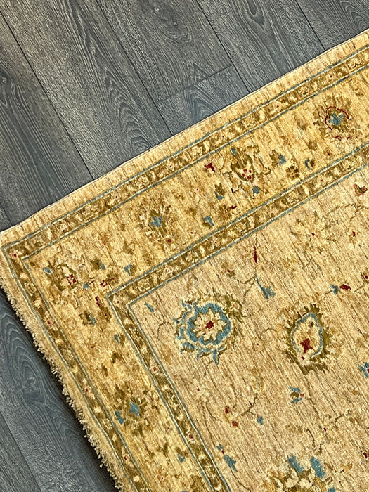 4’9x5’2 square Ziegler 100% wool area rug