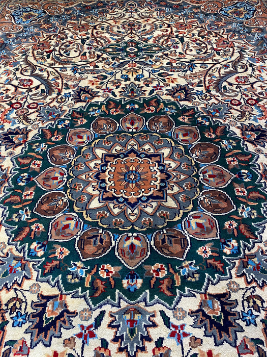 9'0X12’0 Tabriz Persian Hand Knotted 100% Wool Area rug (Antique)