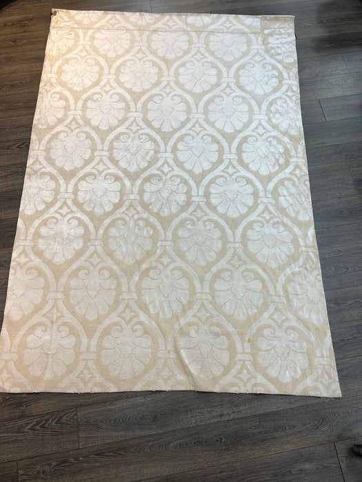 6’1x8’10 nepali wool and silk  area rug