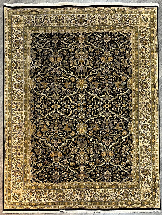 6’2x8 herbal wash 100% wool area rug