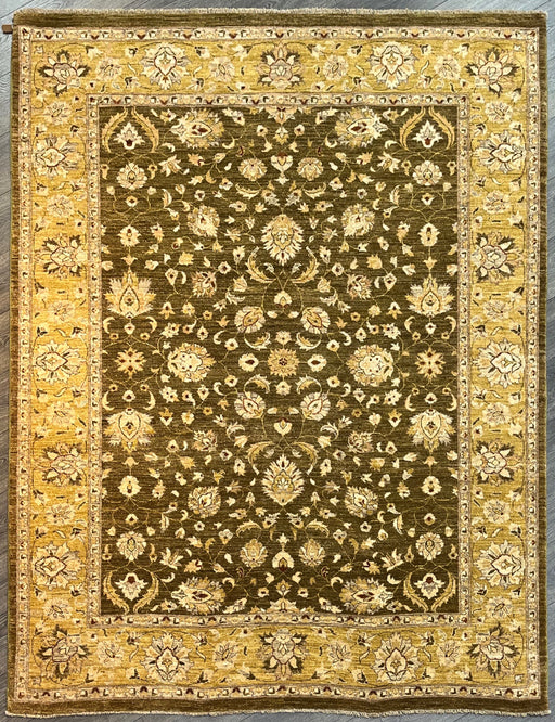 7'x10' Hand-Knotted Chobi Brown/Beige Area Rug – KB Rugs