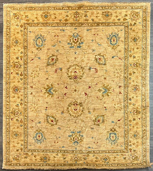 4’9x5’2 square Ziegler 100% wool area rug