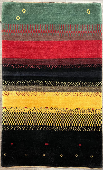 4'x6' Hand-Knotted Nepali Multi Area Rug – KB Rugs