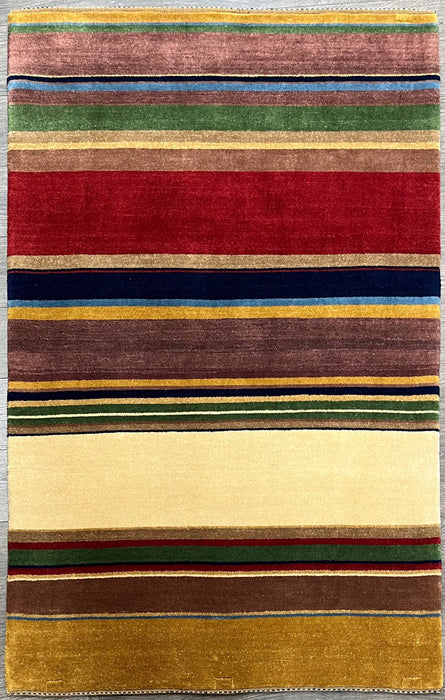 3'11"X5'11" Nepali Wool Area rug