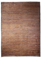 5'X8' Hand-Knotted Gebba Wool Area Rug - Multi/Orange