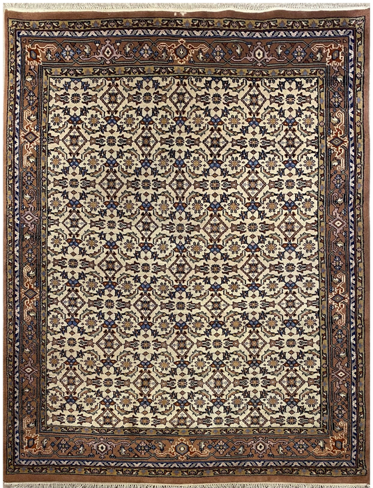 6'5X8’3 Serapi Hand Knotted 100% Wool Area rug