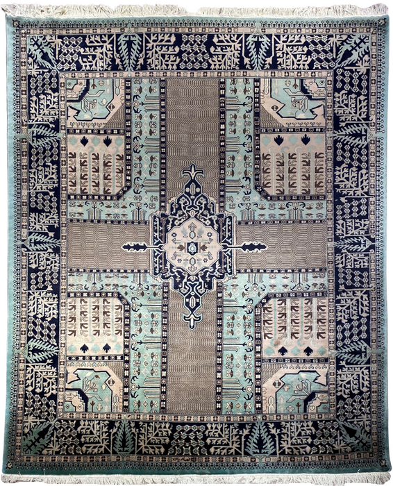 8'0X10'0 Bukhara Persian Hand Knotted Area rug
