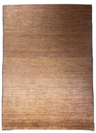 5'X8' Hand-Knotted Gebba Wool Area Rug - Brown/Multi