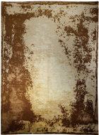 9'X12' Hand-Knotted Nepali Wool Area Rug -Beige/Brown