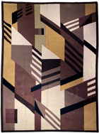 9'X12' Hand-Knotted Nepali Wool Area Rug -Multi/Black