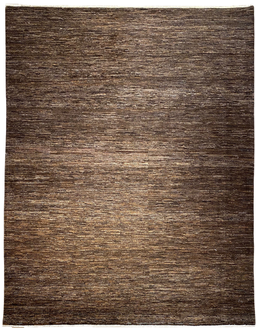 8'x10' Hand-Knotted Gebba Brown Area Rug – KB Rugs